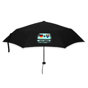 Allemagne et Afrique du Sud 100 % Genial / Cadeau - Parapluie standard - noir - Devant