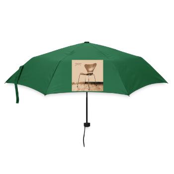3107 No7 chair Arne Jacobsen Fritz Hansen - Umbrella (small) - bottlegreen - Front