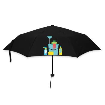 Cleaning products - Umbrella (small) - black - Front