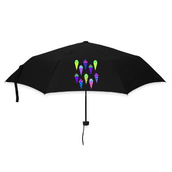 School bag sugar bag Kita preschool start of school - Umbrella (small) - black - Front