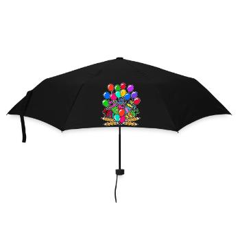 Ouverture de l’école ballon crayon sac d’école start - Parapluie standard - noir - Devant