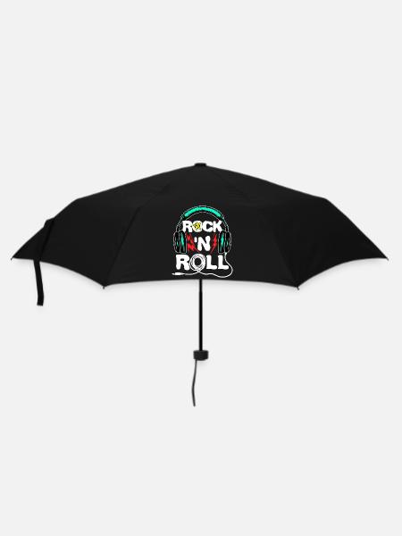 Cool Headset Lustig Spruch - Regenschirm (klein) - Schwarz