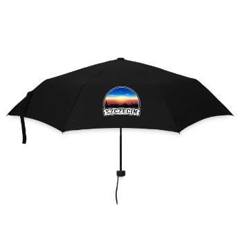 Szczecin Pologne Skyline Vintage Sunset Voyage Souv - Parapluie standard - noir - Devant