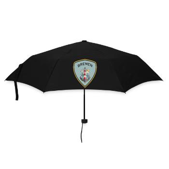 Bremen Lighthouse Crest Design - Umbrella (small) - black - Front