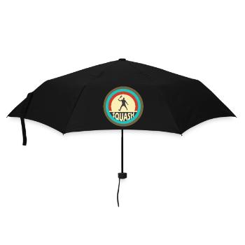 Squash Vintage Design - Umbrella (small) - black - Front