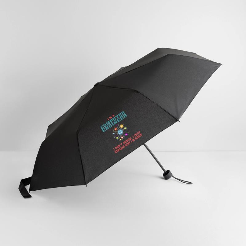 Funny Computer Engineering Quote for Computer Engi Umbrella (small)
