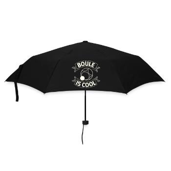 Boule is cool game Petanque Boules Boule ball - Umbrella (small) - black - Front