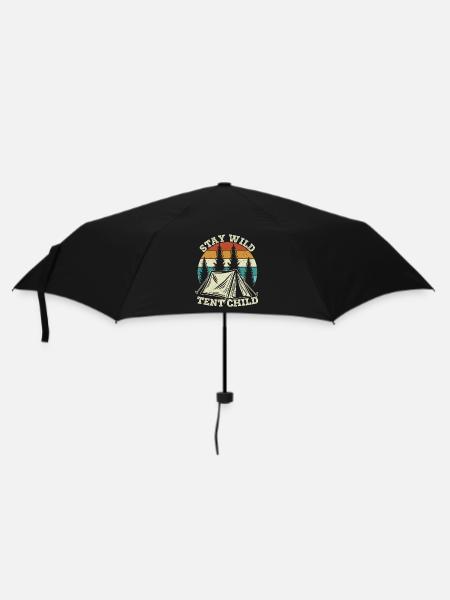 Stay Wild Tent Child Camping Outdoor - Umbrella (small) - black