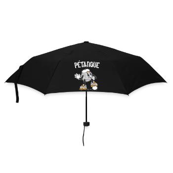 Tenue de pétanque boule pour boule bouler - Parapluie standard - noir - Devant