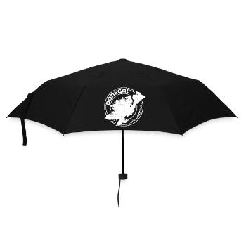 Donegal Ireland Map | County Outline Stamp - Umbrella (small) - black - Front