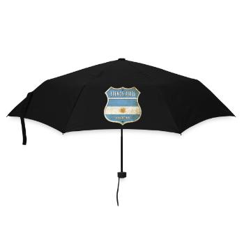 Buenos Aires Argentina Coat of Arms Flags Design - Umbrella (small) - black - Front
