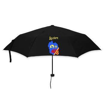 Lozère - Parapluie standard - noir - Devant