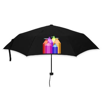 Peaks of Color - Umbrella (small) - black - Front