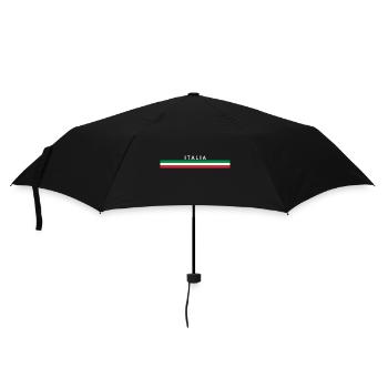 Italien - Regenschirm (klein) - Schwarz - Vorne