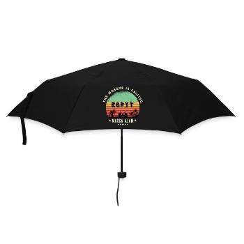 Marsa Alam Ägypten Moschee Design - Regenschirm (klein) - Schwarz - Vorne
