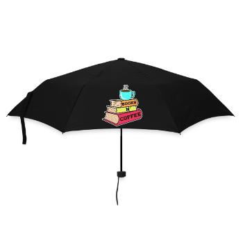 Caffeine Coffee Drinking Statement Coffee Lovers - Umbrella (small) - black - Front