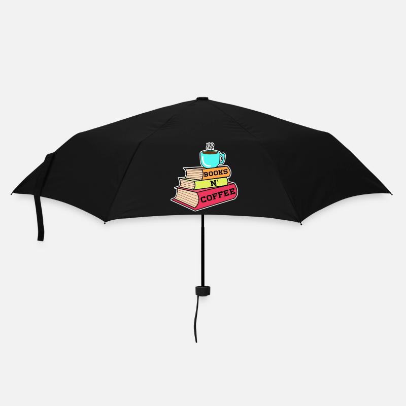 Koffein Kaffee Trinken Statement Kaffeeliebhaber - Regenschirm (klein) - Schwarz