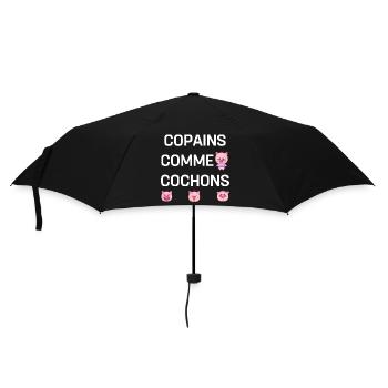 COPAINS COMME COCHONS - Parapluie standard - noir - Devant