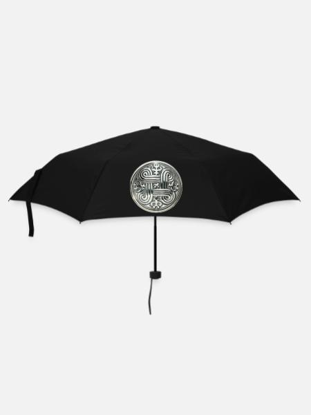 Kaleva Silber Ornament - Regenschirm (klein) - Schwarz