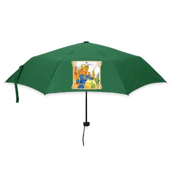 Be a girl - Regenschirm (klein) - Flaschengrün - Vorne
