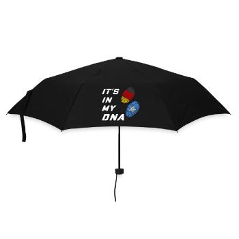 In meiner DNA Deutschland / Somalia - Regenschirm (klein) - Schwarz - Vorne