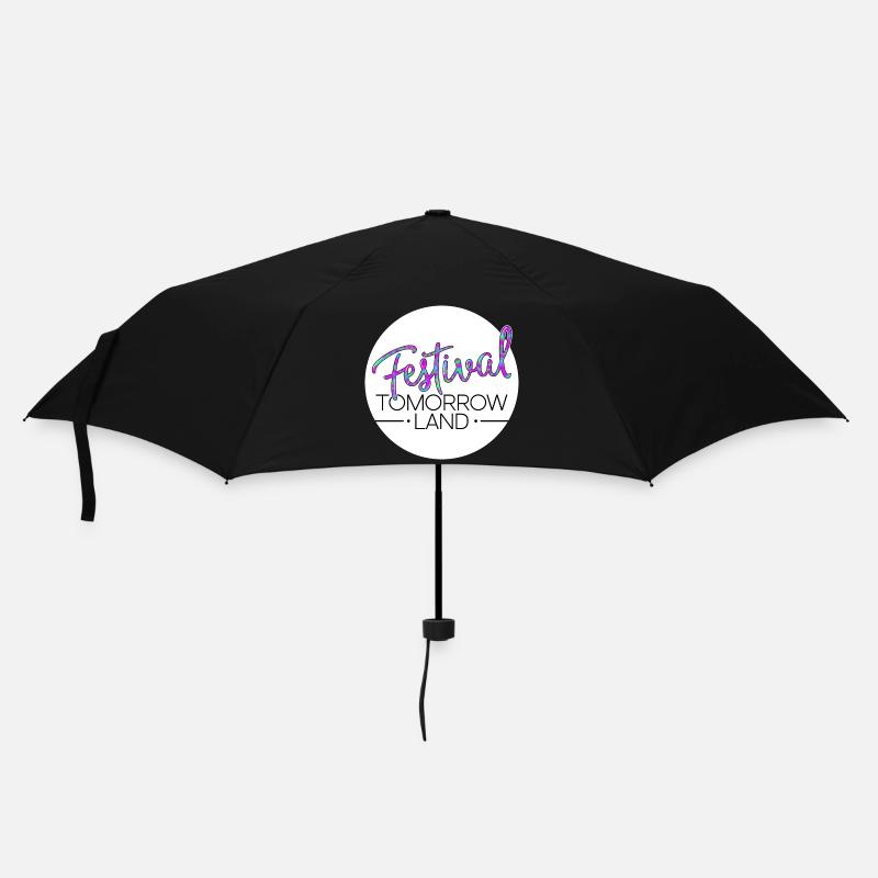 Tomorrowland Festival - Parapluie standard - noir