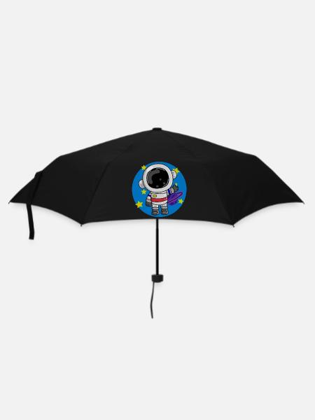 Astronaute, Cosmos, Spaceman - Parapluie standard - noir