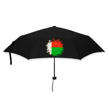 Blob de drapeaux de Madagascar - Parapluie standard - noir - Devant