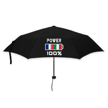 Italy and France are in power - Umbrella (small) - black - Front