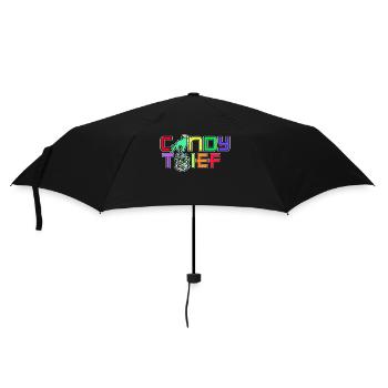Sweets Statement Sweet tooth Delicious - Umbrella (small) - black - Front