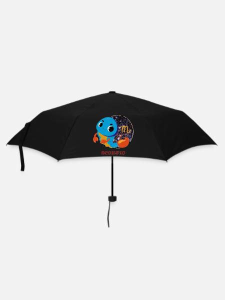 Signe du zodiaque Scorpion - Parapluie standard - noir