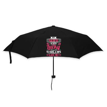 Gay Marriage Lesbians Love Gift - Umbrella (small) - black - Front