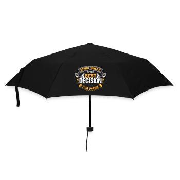 Single To Have Party Gift - Umbrella (small) - black - Front