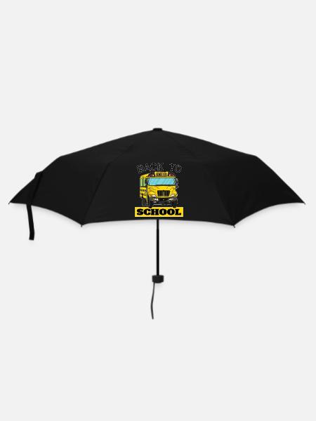 Back to school School start school bus - Umbrella (small) - black