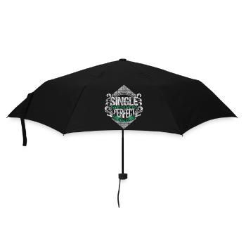 Cadeau de relation de fierté unique - Parapluie standard - noir - Devant