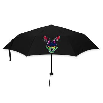 Creepy and Beautiful Displacer Dragon Design - Umbrella (small) - black - Front