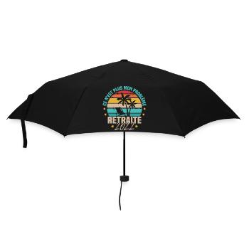 Ce n'est plus mon problème Retraite 2022 - Parapluie standard - noir - Devant