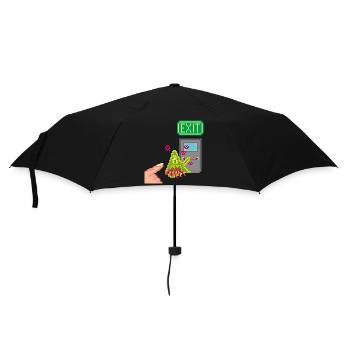 TOXICITY OUTSIDE - Umbrella (small) - black - Front