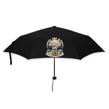 Single Father Single Dad Parents Gift - Umbrella (small) - black - Front