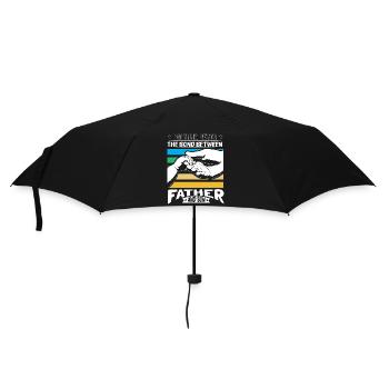 Father & Son Child - Umbrella (small) - black - Front