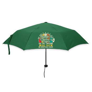 Trumpet Trumpet Player Chapel Gift Idea - Umbrella (small) - bottlegreen - Front