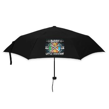Father & Son Child Daddy - Umbrella (small) - black - Front