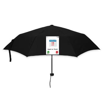 Appel du 18 juin - Parapluie standard - noir - Devant