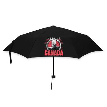 Cadeau de naissance pour pays du Canada - Parapluie standard - noir - Devant