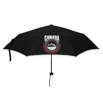 Canada Elk Origin Gift - Umbrella (small) - black - Front