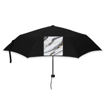 Marble White Gold Structure - Umbrella (small) - black - Front