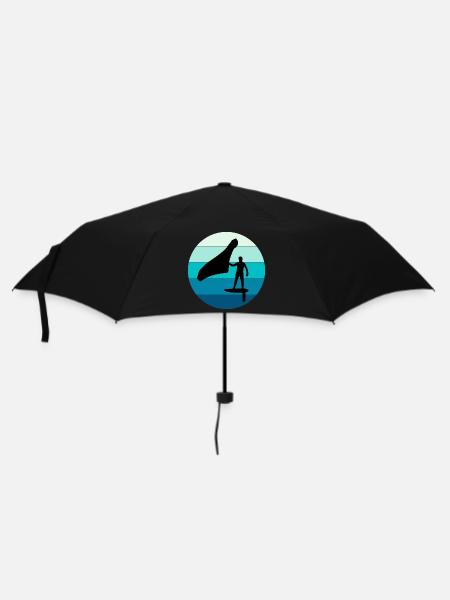 Wing Foiling Hydrofoil Surfing Surf Water Sport - Umbrella (small) - black