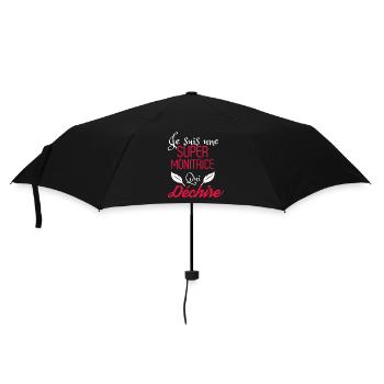 Super Monitrice qui Déchire - Parapluie standard - noir - Devant