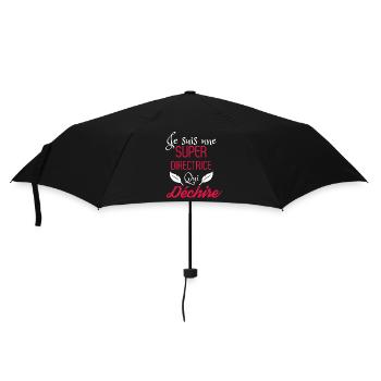 Super directrice qui déchire - Parapluie standard - noir - Devant
