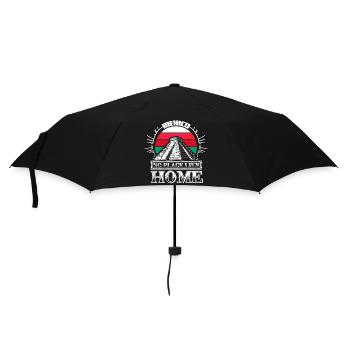 Mexiko Sombrero - Regenschirm (klein) - Schwarz - Vorne